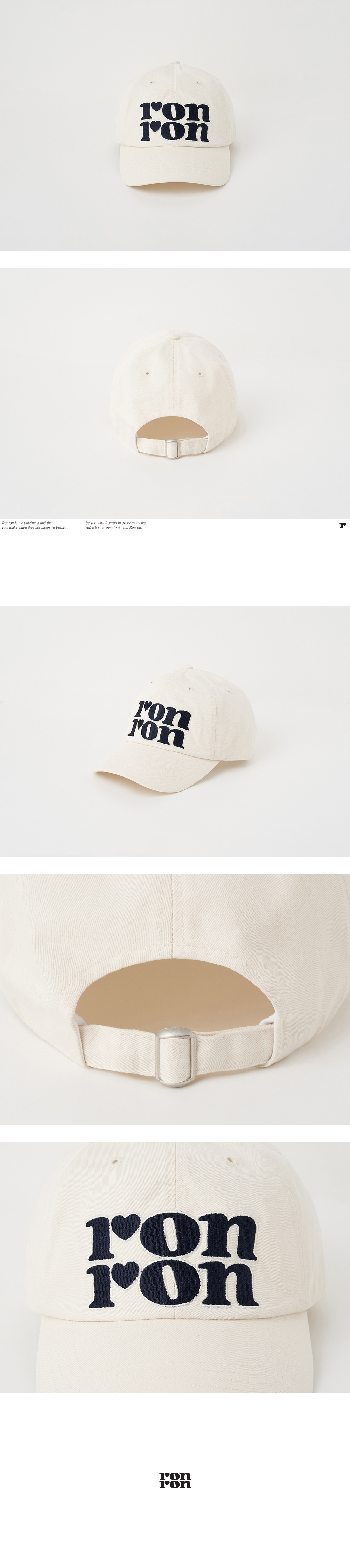 ★RONRON★ LOGO BALL CAP IVORY MUSINSA | RONRON LOGO BALL CAP IVORY